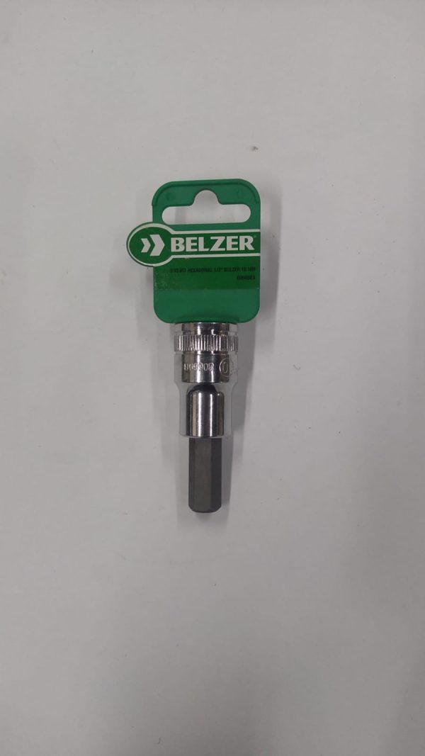 Soquete bit hexagonal 1/2" Belzer 10 mm